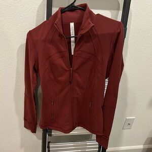Lululemon Athletica - Define Jacket Luon -  Maroon - Size 6 (NEW)